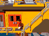 A low-quality gif from the game Gang Beasts.